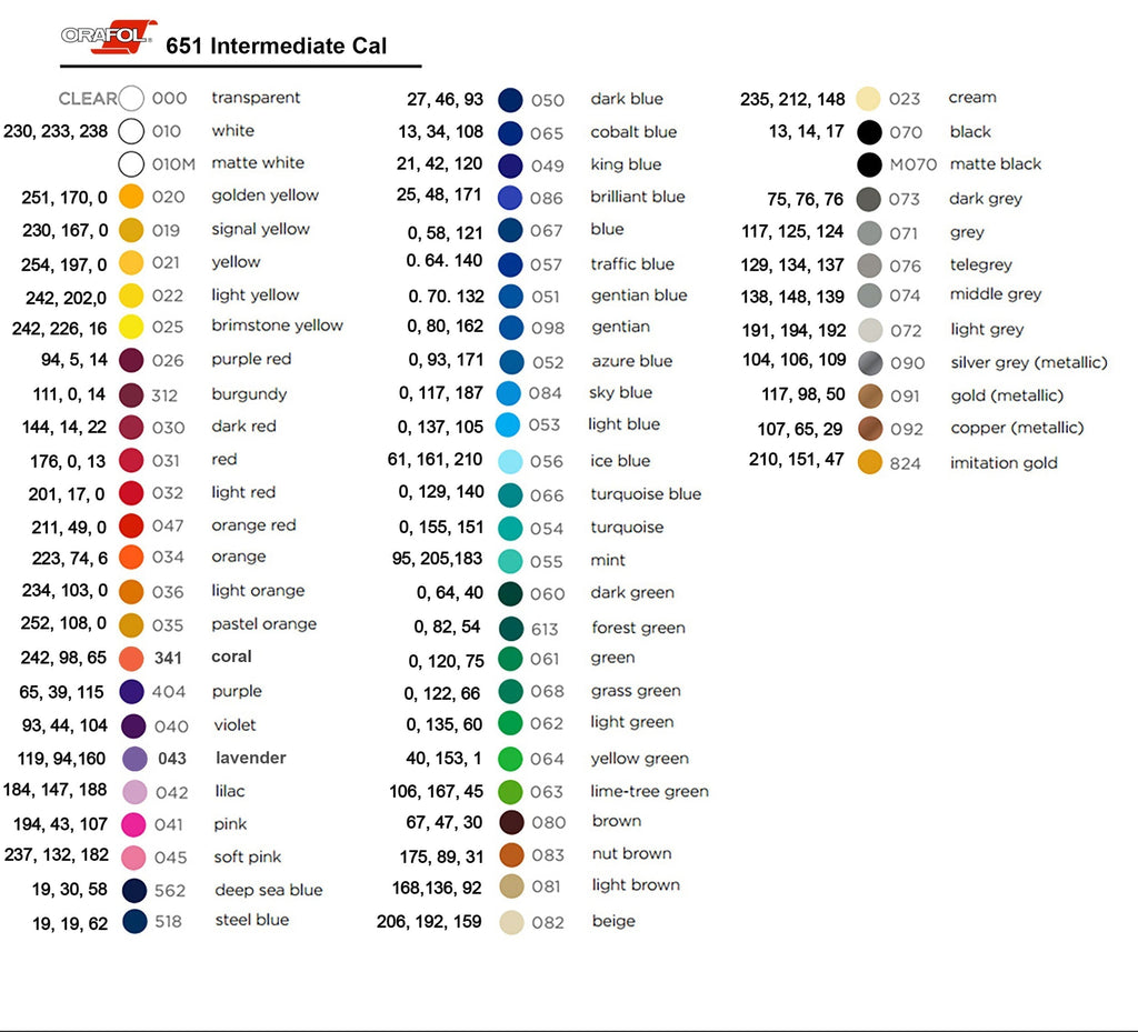 the color code for the international car