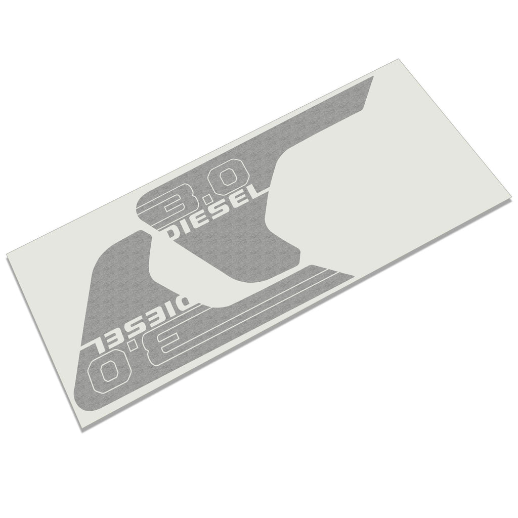3.0 Diesel Fender Vent Vinyl Decal