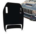Black JL JT Mojave 392 clawed foot blackout hood decal shown on transparent transfer sheet preview