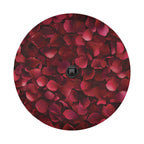 Romance Bloom spare tire cover main product render showing all-over red rose bloom design