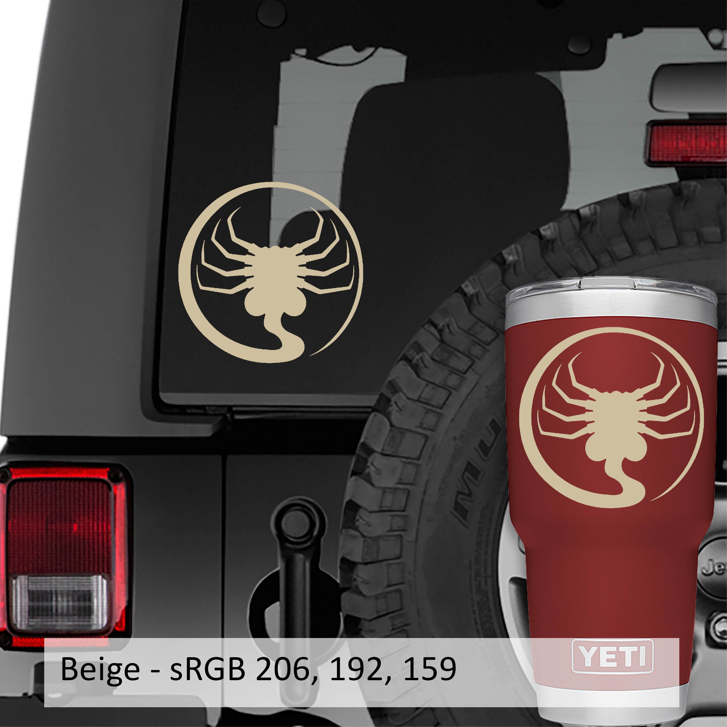 Aliens Facehugger Xenomorph Vinyl Decal Sticker