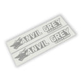 Anvil Grey Edition Vinyl Transfer Hood Decals