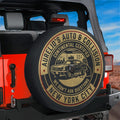 Aurelio Auto & Collision Spare Tire Cover With Backup Camera Hole Option