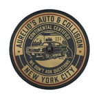 Aurelio Auto & Collision Spare Tire Cover With Backup Camera Hole Option