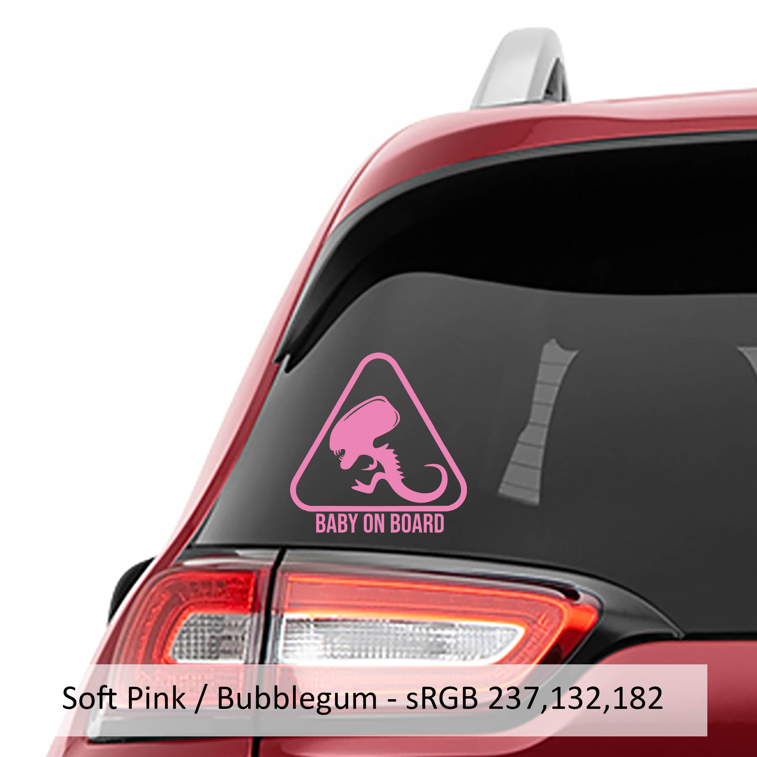 Baby Alien On Board Vinyl Decal