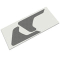 Wrangler with JL lettering fender vent vinyl decal in black for Jeep Wrangler JL Gladiator JT