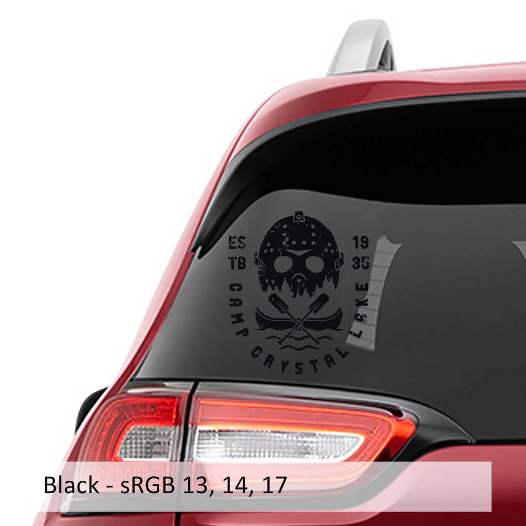 Friday the 13th Camp Crystal Lake Vinyl Decal