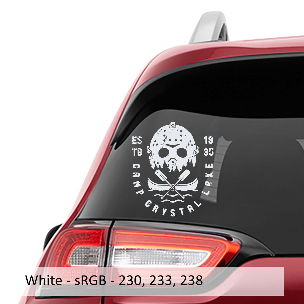 Friday the 13th Camp Crystal Lake Vinyl Decal