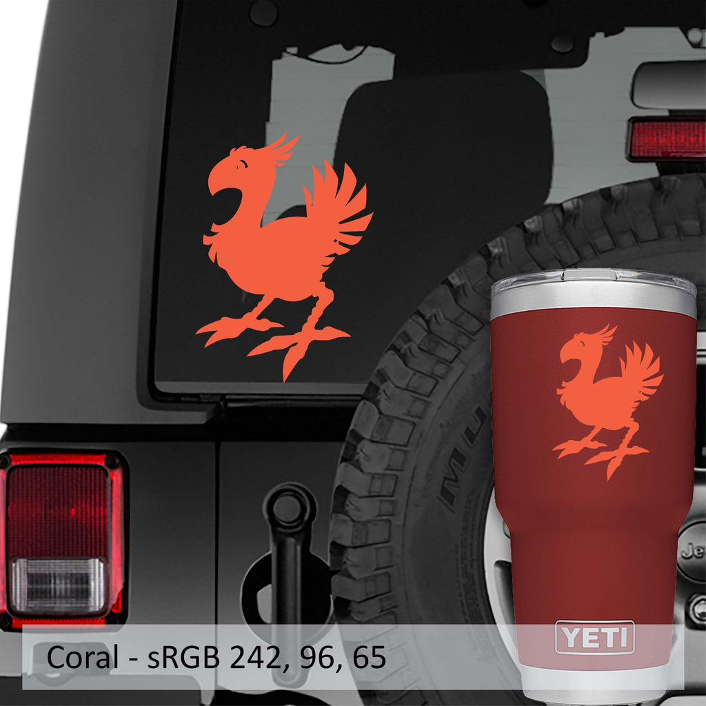 FFXIV Chocobo Vinyl Decal