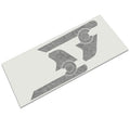 Black Colorado state flag blackout vent decal applied to JL Wrangler or JT Gladiator fender