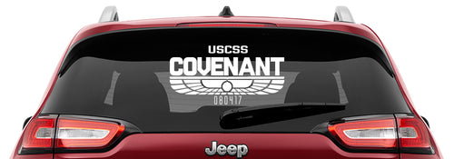 Aliens USCSS Covenant 080417 Logo Vinyl Decal