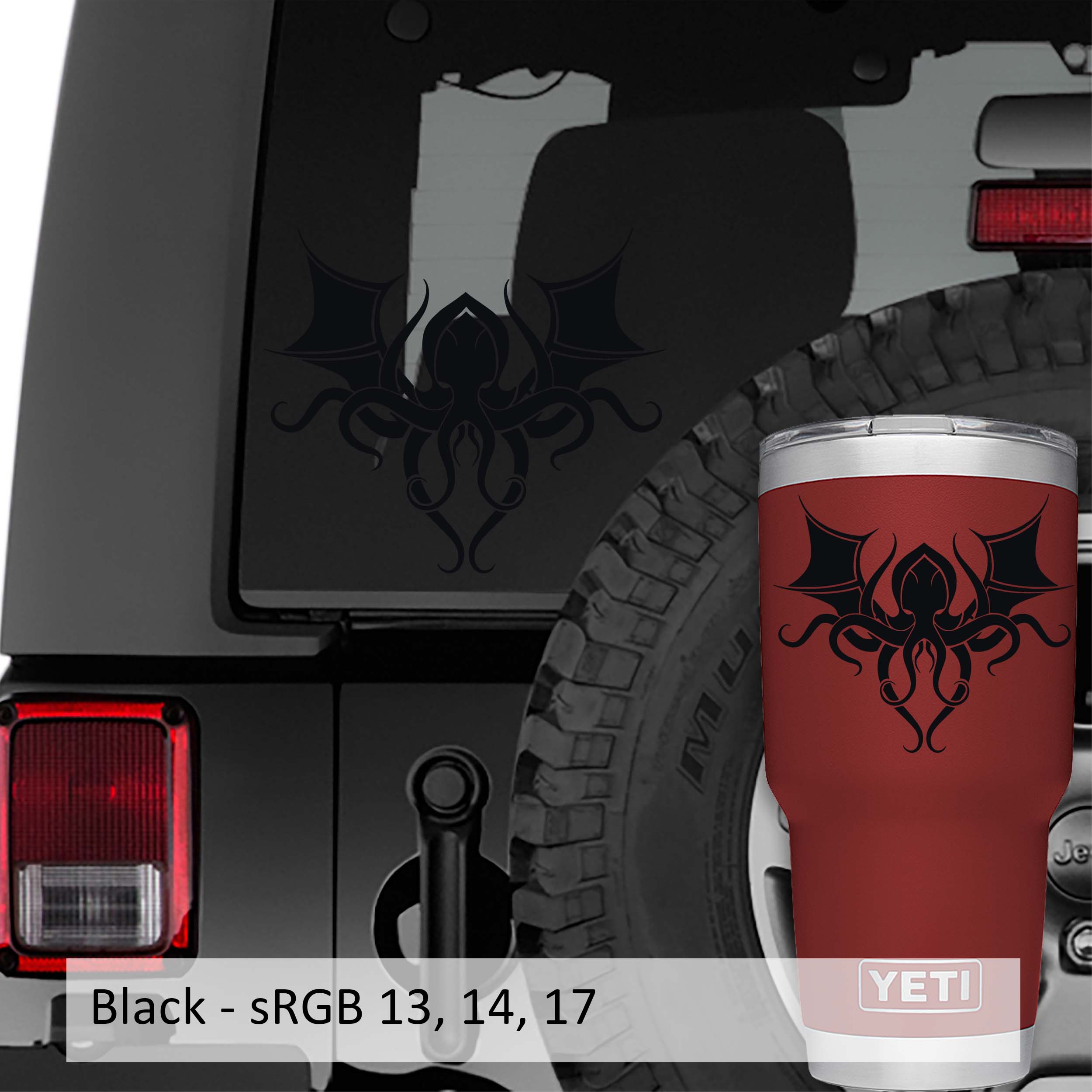 Cthulhu Ancient One Vinyl Decal