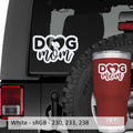 Dog Mom Vinyl Decal Sticker