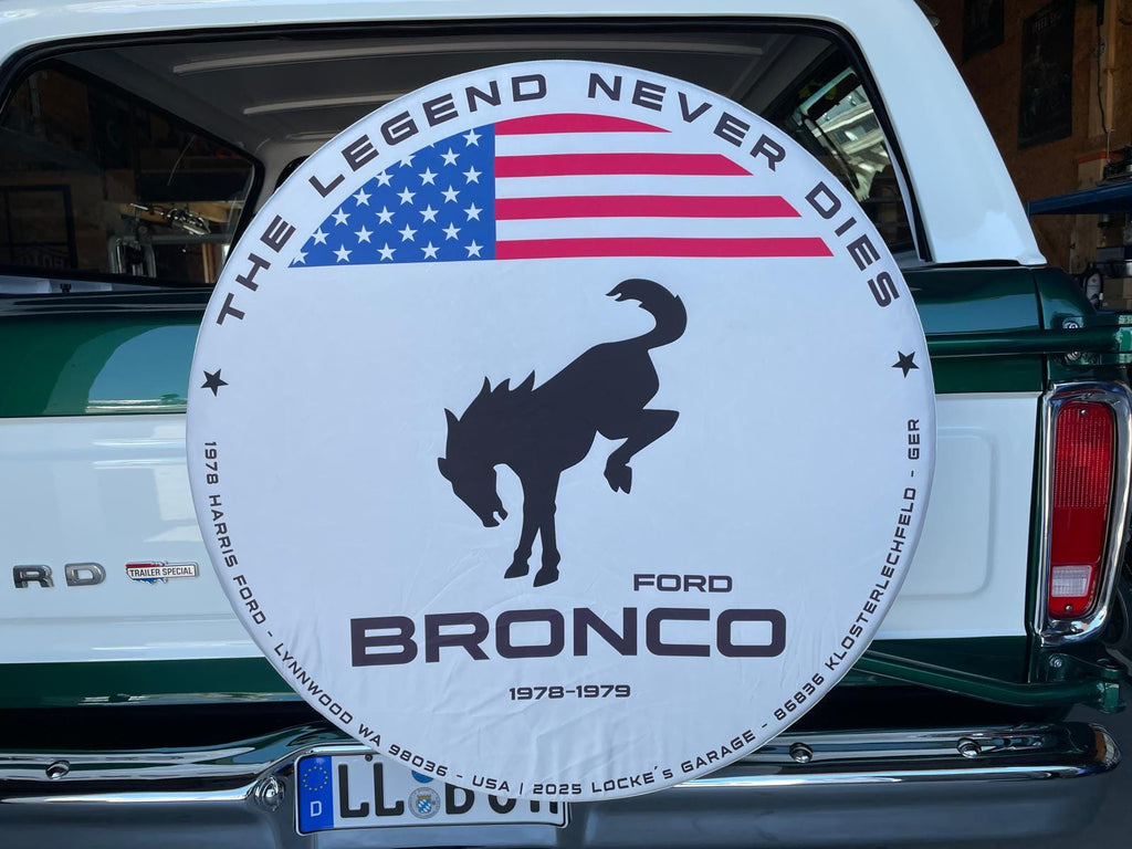 Custom Bronco Tire Cover