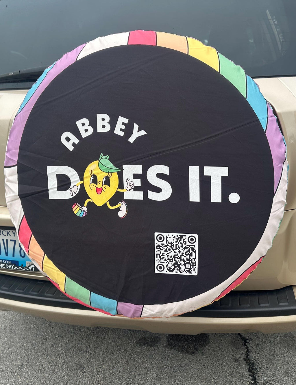 Custom Tire Cover