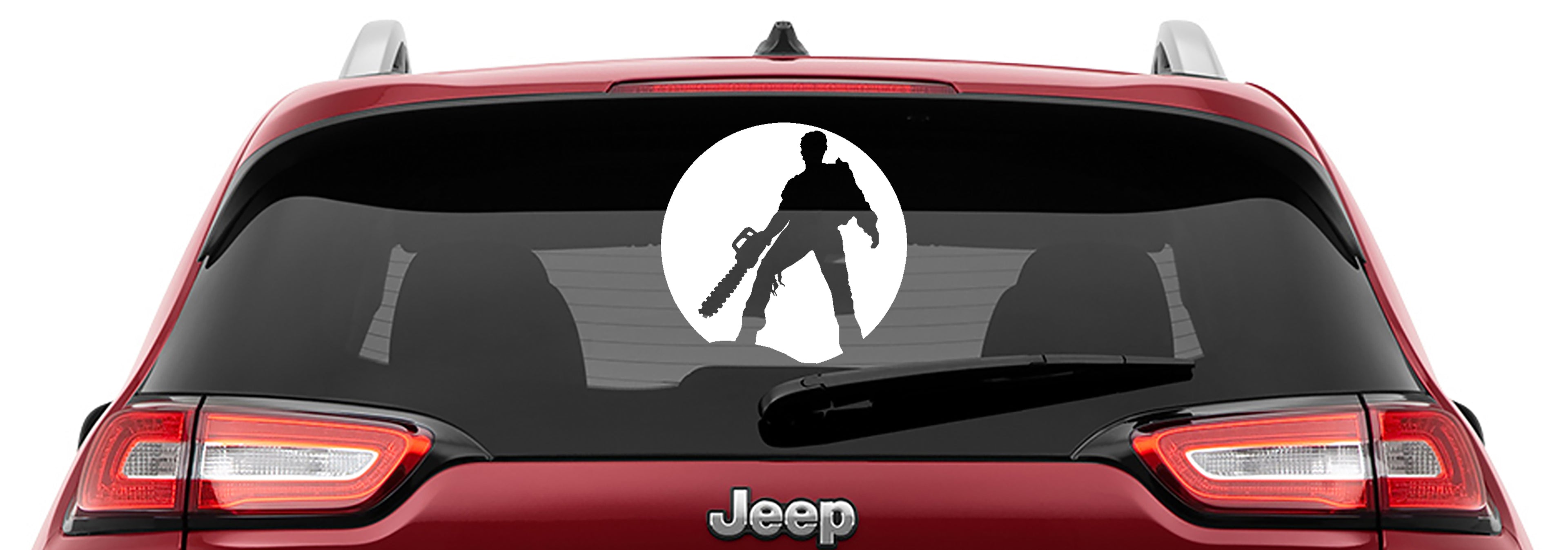Evil Dead Ash Chainsaw Horror Vinyl Decal