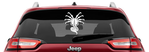 Alien Xenomorph Facehugger Vinyl Decal