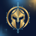 Gold Spartan helmet shown half pixelated, half clean vector with pen-tool anchor points — custom logo vectorization service by CDD Graffix