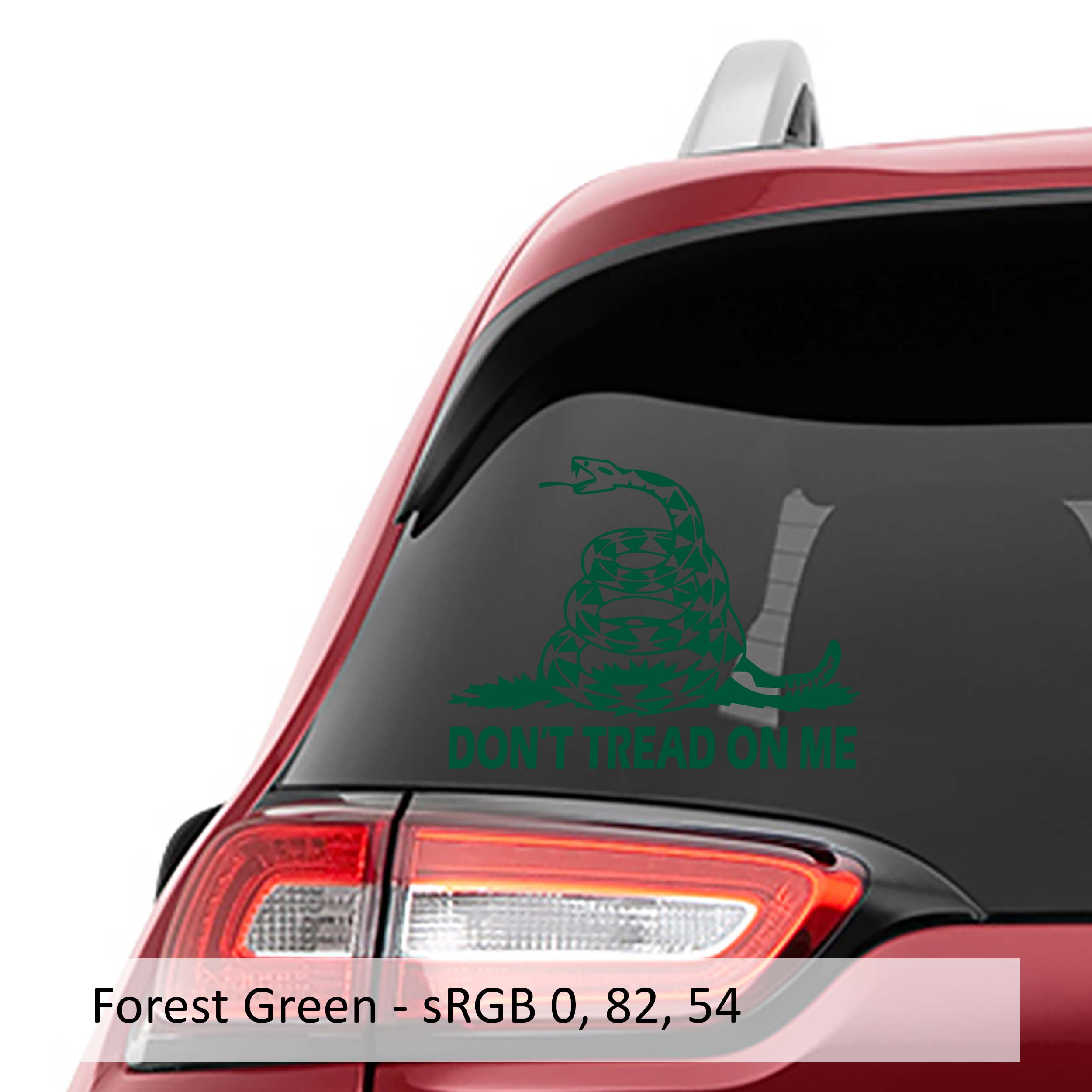 Gadsden Flag Dont Tread On Me Vinyl Decal