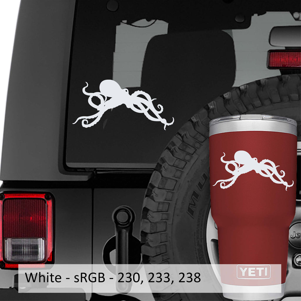 Giant Octopus Vinyl Decal