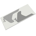 Female rock climber bouldering fender vent vinyl decal set for Jeep Wrangler JL JLU