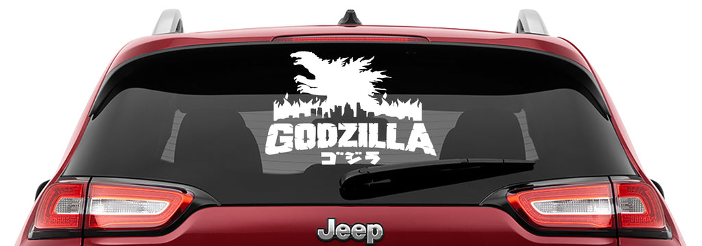 Godzilla Over Tokyo Vinyl Decal 