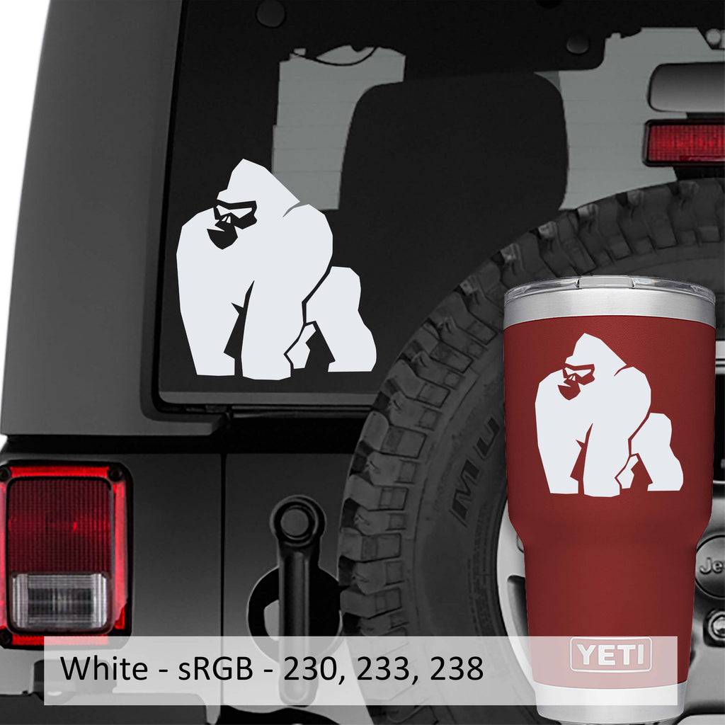 Kong Gorilla Vinyl Decal