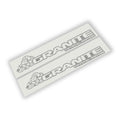 Granite Crystal Edition rock icon paired fender decal for Jeep Wrangler JL and Gladiator JT hood