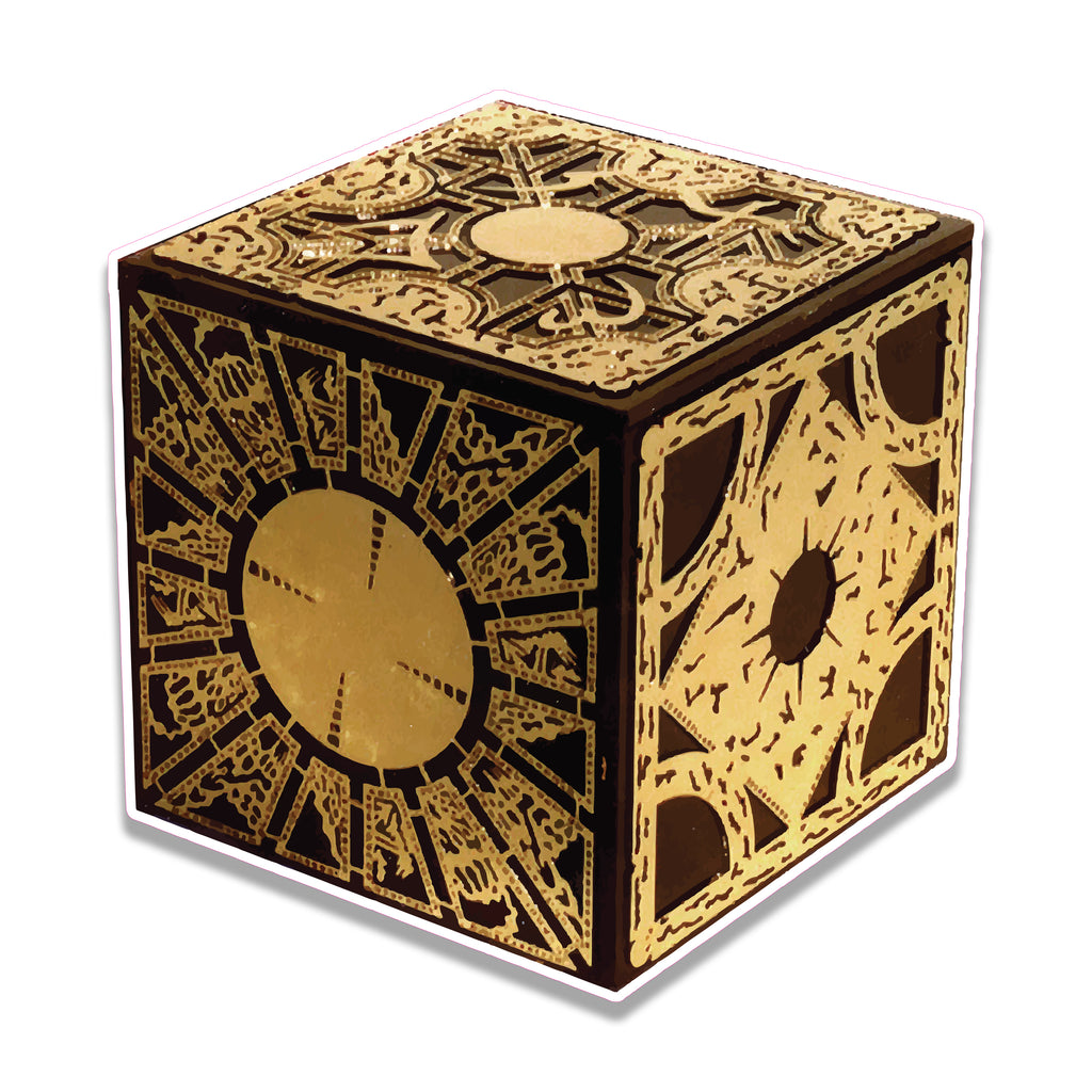 Hellraiser Puzzle Box Vinyl Sticker
