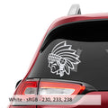 Native American Indian Chief Vinyl Decal Sticker