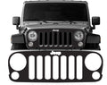 JK/JKU 07 - 18 Grille Vinyl Decal Overlay