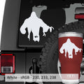 Classic King Kong Over New York City Skyline Vinyl Decal
