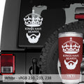 Kings Have Beards Vinyl Decal