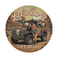 Let's Do It Offroad Spare Tire Cover With Backup Camera Hole Option
