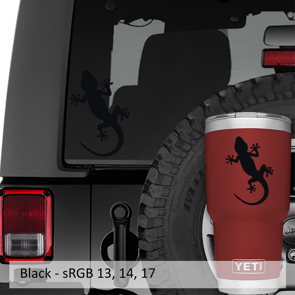 Gecko Lizard Vinyl Decal