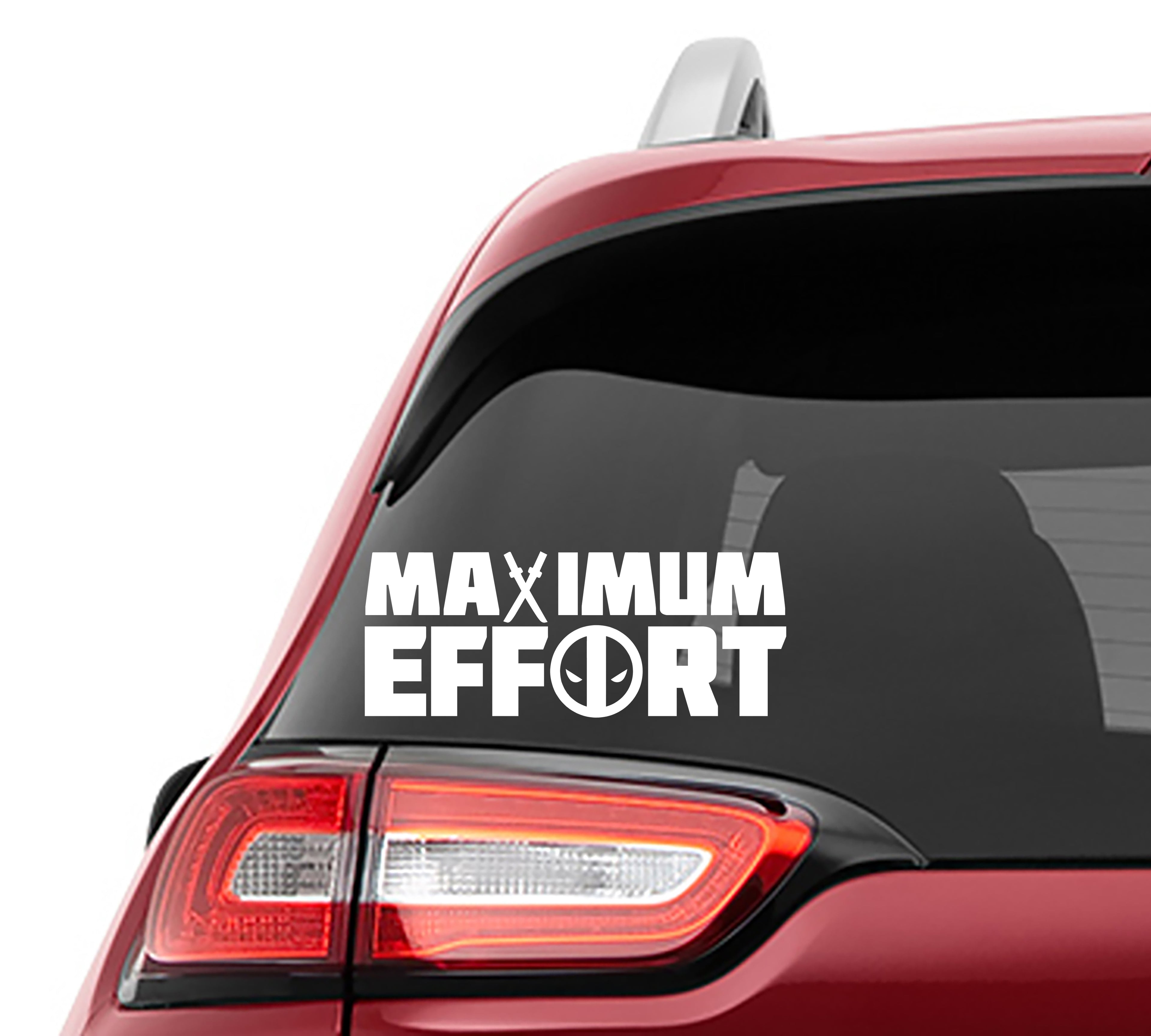 Maximum Effort Vinyl Decal