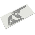 Airforce military roundel star decal transfer sheet for Jeep JL JT fender vent installation