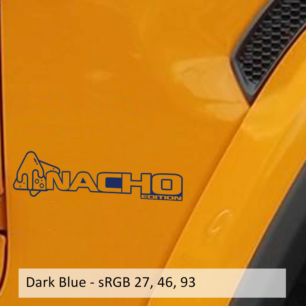 Nacho Edition Decal v1 (Pair) Fender Decals For Wrangler/Gladiator JL/JT