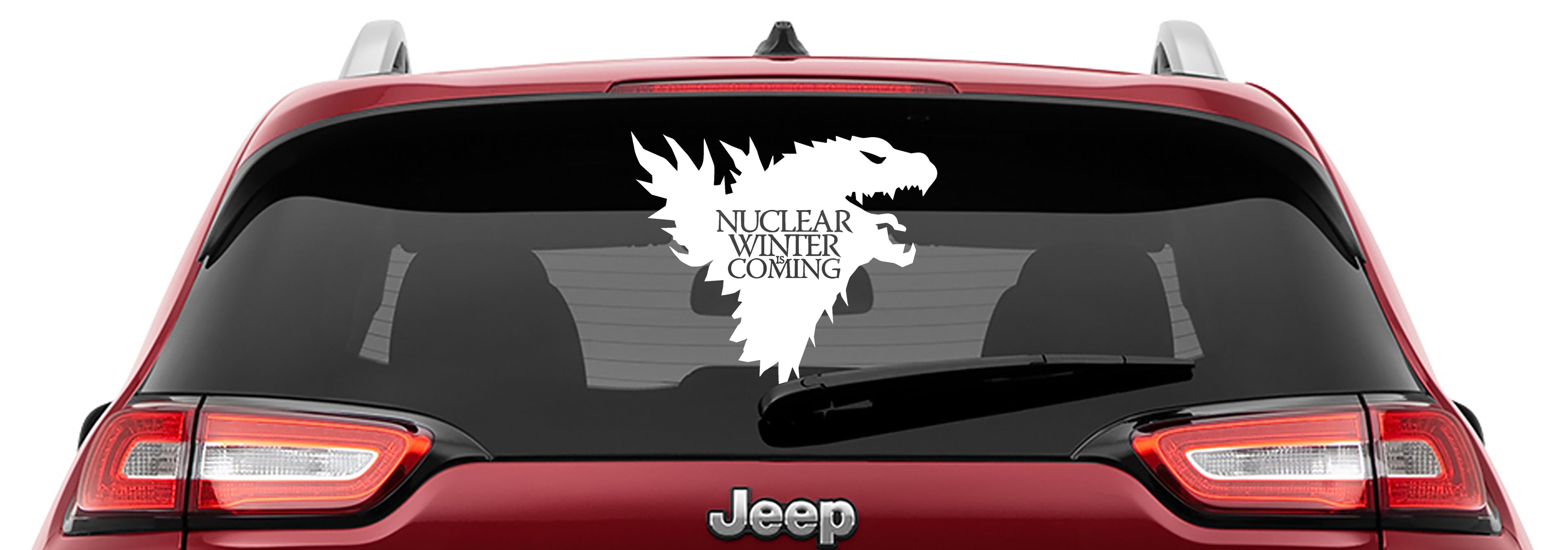 Godzilla Nuclear Winter is Coming Vinyl Decal