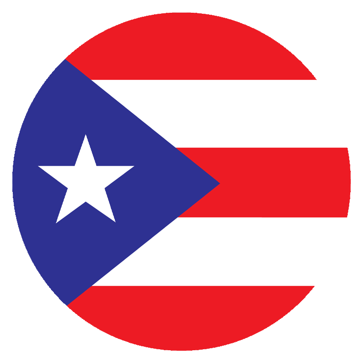Puerto Rico Flag Heater AC Vent Decals Fits Jeep Wrangler 2011-2024/Fits Jeep Gladiator 2019-2024