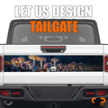 Tailgate Custom Personalized Vinyl Graphic compatible with Jeep Gladiator JT 2019 2020 – Present