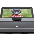 Design Your Own Custom Personalized Perforated See-Thru Rear Window Decal for Jeep Gladiator 2020 - Current