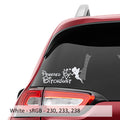 Powered by Bitchdust Vinyl Decal Sticker