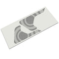 Greek Roman circle Greek key meander decal transfer sheet for Jeep JL JT fender vent install