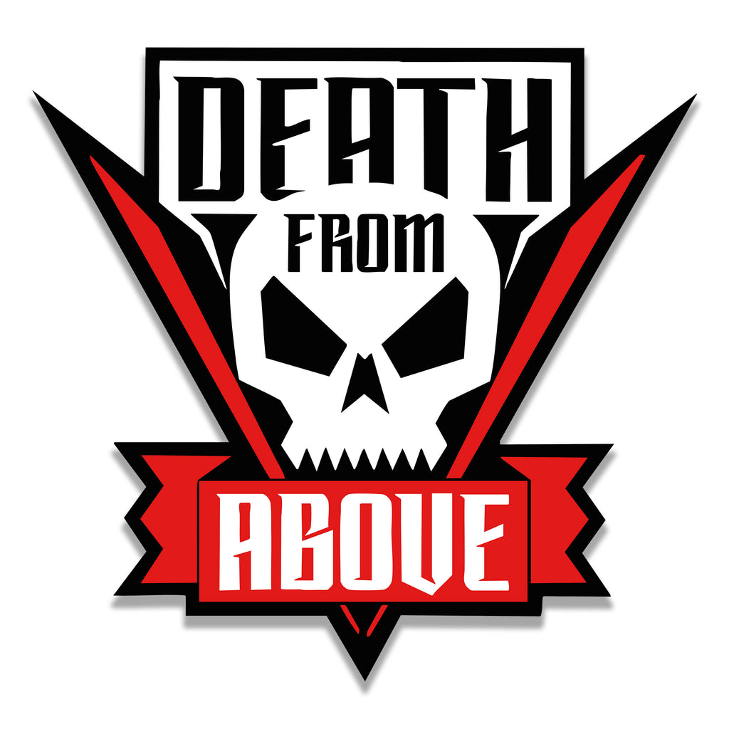 Death From Above Vinyl Sticker