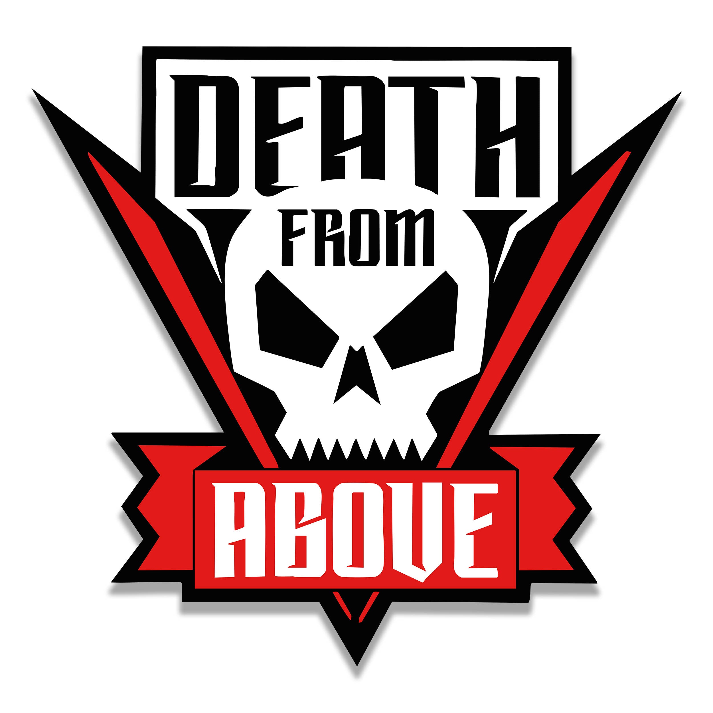 Death From Above Vinyl Sticker