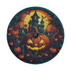 Scarry Pumpkin Patch Spare Tire Cover With Backup Camera Hole Option