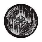 Always Take the Scenic Route Spare Tire Cover With Backup Camera Hole