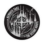 Always Take the Scenic Route Spare Tire Cover With Backup Camera Hole