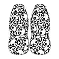 Skull and Crossbones Seat Covers for Front Bucket Seats – Universal Fit